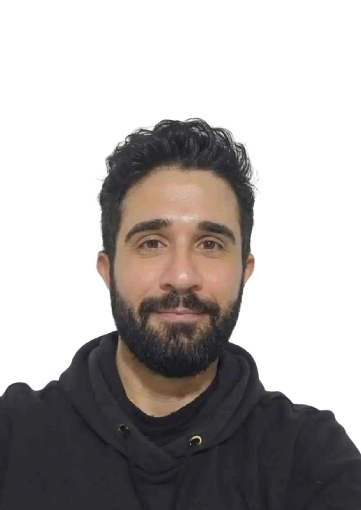 Foto de rosto do professor Leo Ramos